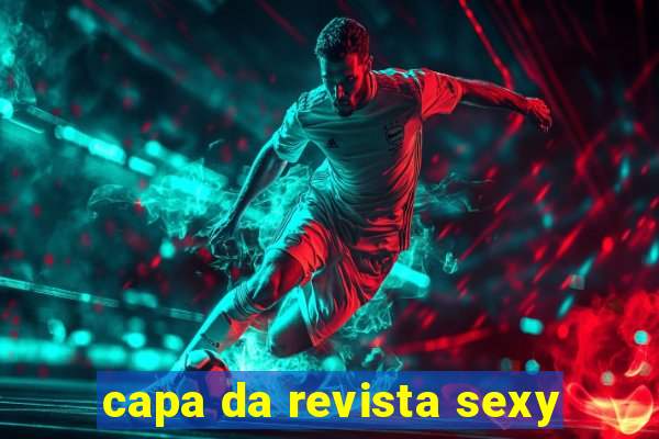 capa da revista sexy